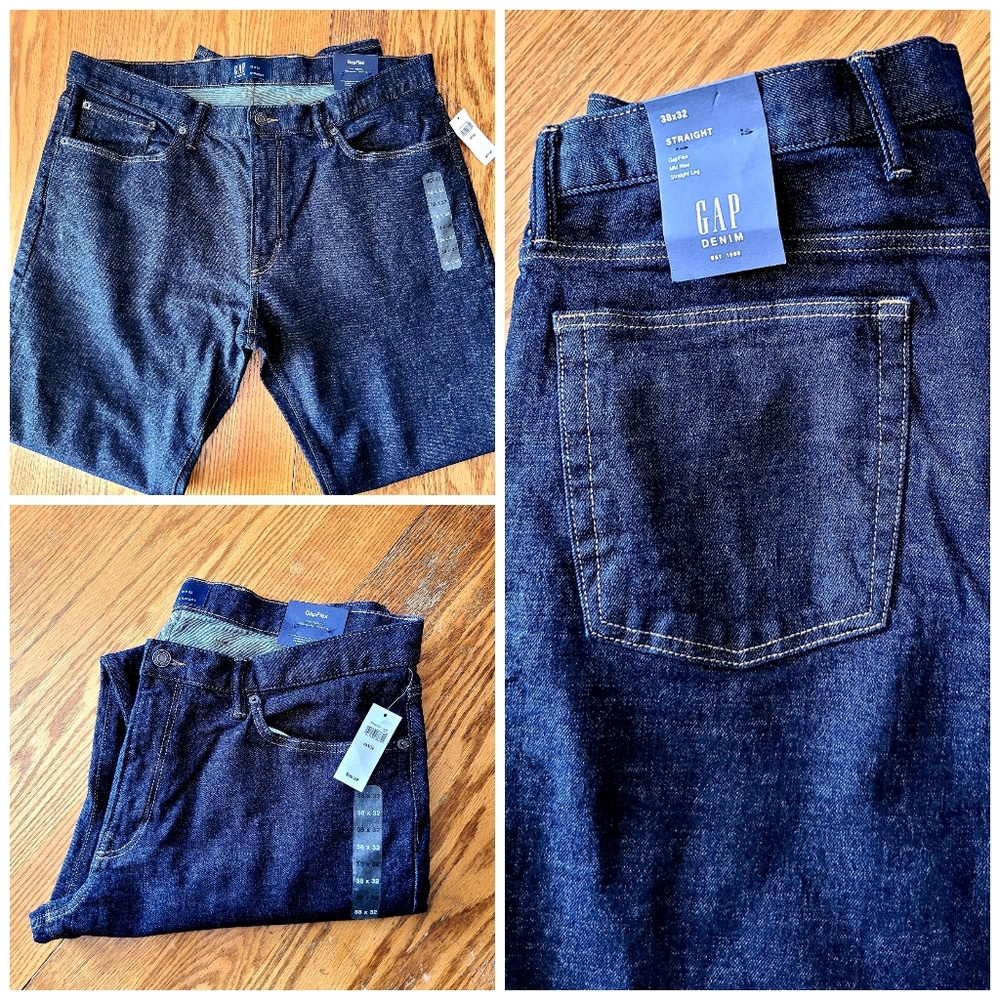 👀50% OFF👀👖NWT‼️ GAP Men's Straight Leg Jeans